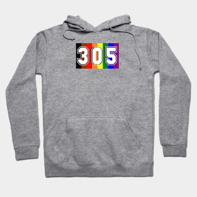 305 Pride- LGBTQIA Hoodie by MiamiTees305